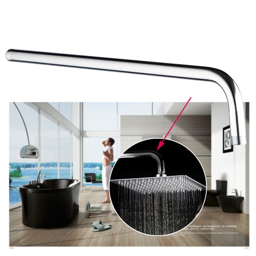 24-INCH 600MM Stainless Steel Shower Arm Bar Holder For Shower Head - Imagen 1 de 4
