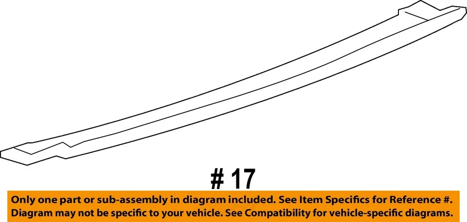 Оригинальная крышка доступа к заднему бамперу Chevrolet GM 15-16 Trax 95235044 - Изображение 2 из 2