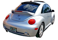Vw Beetle 98-11 Coupe Euro Trunk Spoiler With Light Made In Usa New Frp Primer