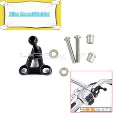 Handlebar Cell Phone Holder Mount Kit GPS Bracket Fit For Harley Softail Touring