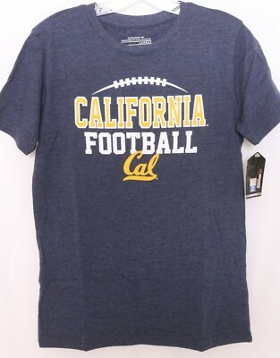 New California Cal State Golden Bears Colosseum SS Crewneck Tee T-Shirt Youth L