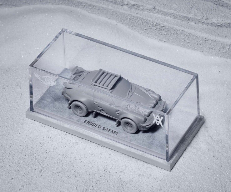 daniel Arsham hot wheels eroded porsche | exclusive | On hand | eBay