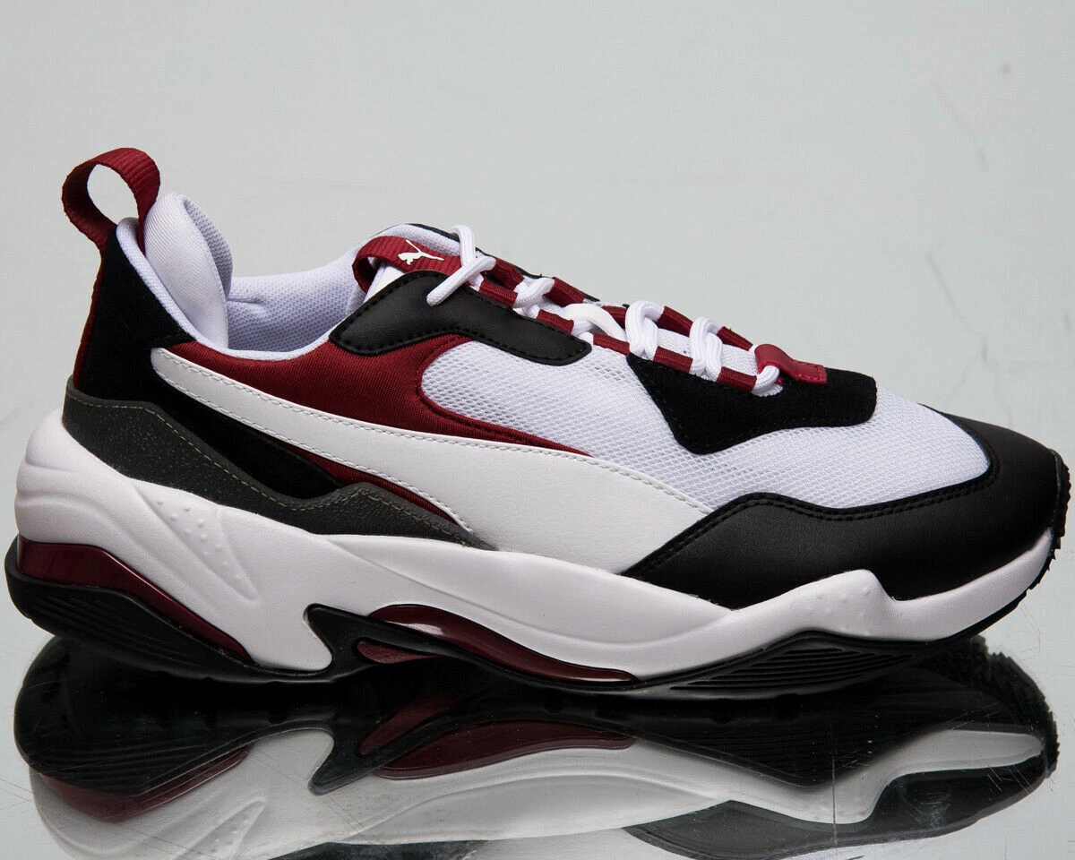 Puma Thunder Fashion 2.0 Hombre Blanco Negro Informal Lifestyle |