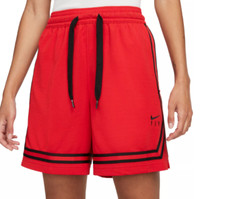 Nike Basketball Shorts Womens Small Dri FIT Crossover Fly University Red DH7325