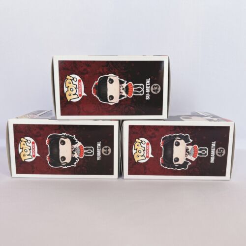 POP! ROCKS BABY METAL FUNKO SU-METAL YUIMETAL MOAMETAL 3 SET Figure japan - Picture 4 of 7