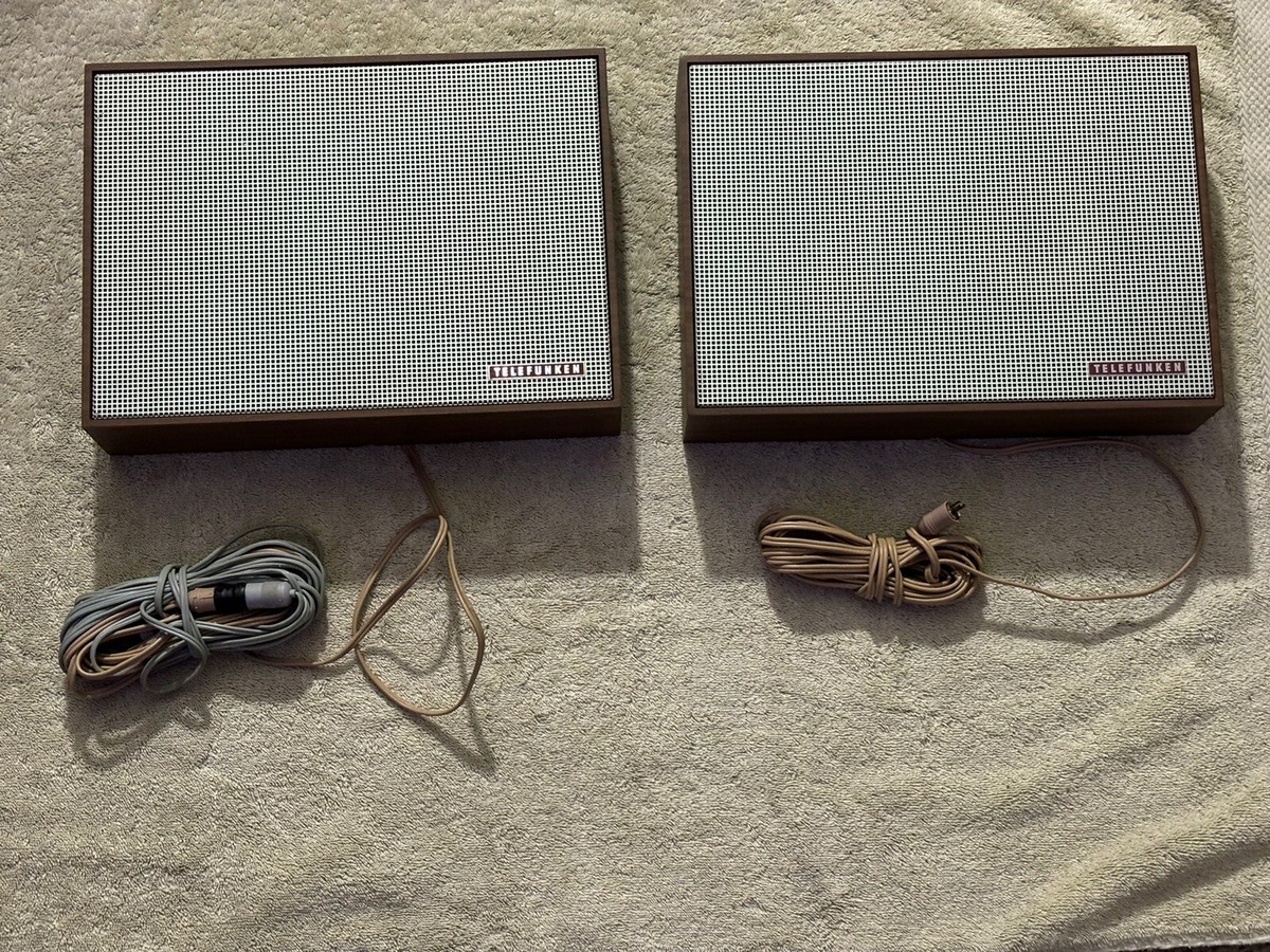 Telefunken WB 50 Hifi Pair Of Speakers Klangbox Made In Telefunken WB 50 Hifi Pair Of Speakers Klangbox Made In