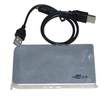 Silver USB2.0 60GB External Hard Drive HDD Portable Laptop Mobile Hard Disk