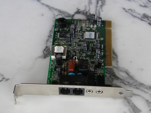 Intel AMI-2019F/2019C 56k Modem PCI Card CPIM0P2019-03 internet router non-usb - 第 1/3 張圖片