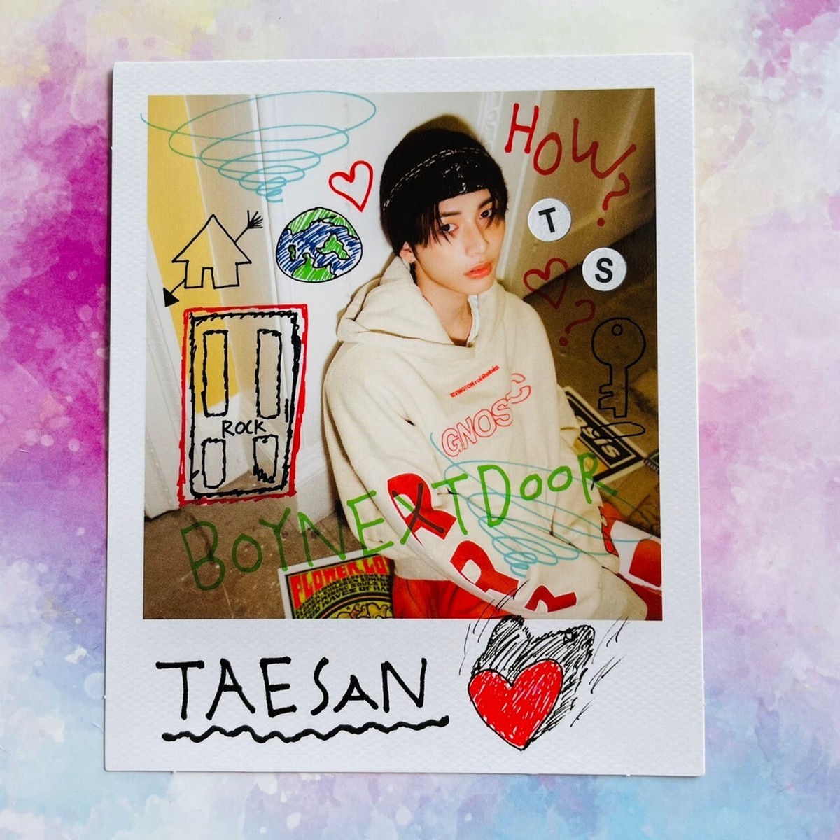 BOYNEXTDOOR HOW? 2nd EP Sticker ver. Photo card Weverse JP