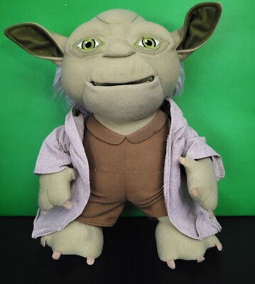 Star Wars Talking Master Yoda Plush 12  Lucas Films Multiple Sayings