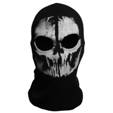 Balaclava Ski Face Mask Ghost Skull Face Mask Outdoor Motorcycle Cycling Helmet