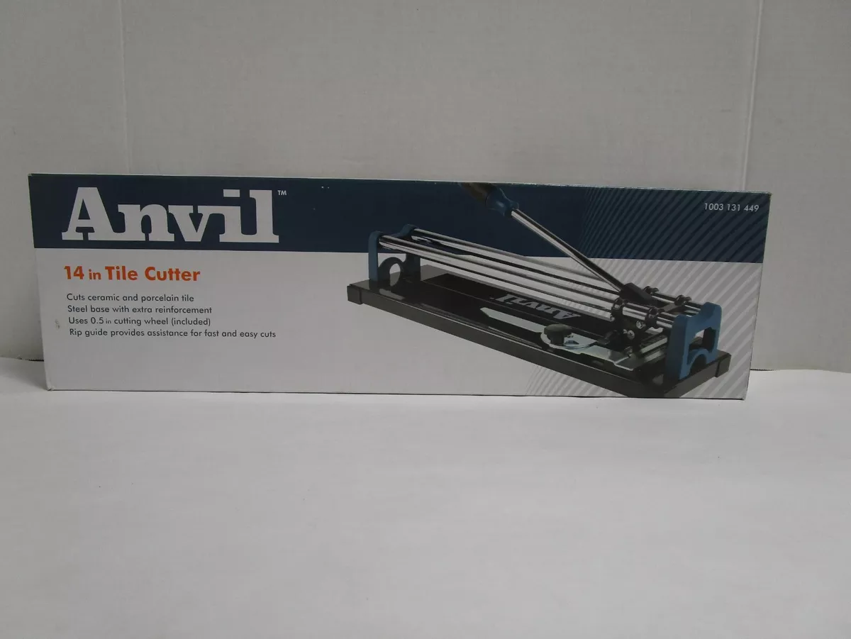 ANVIL 14 inch Ceramic and Porcelain Tile Cutter 1003 131 449 NEW