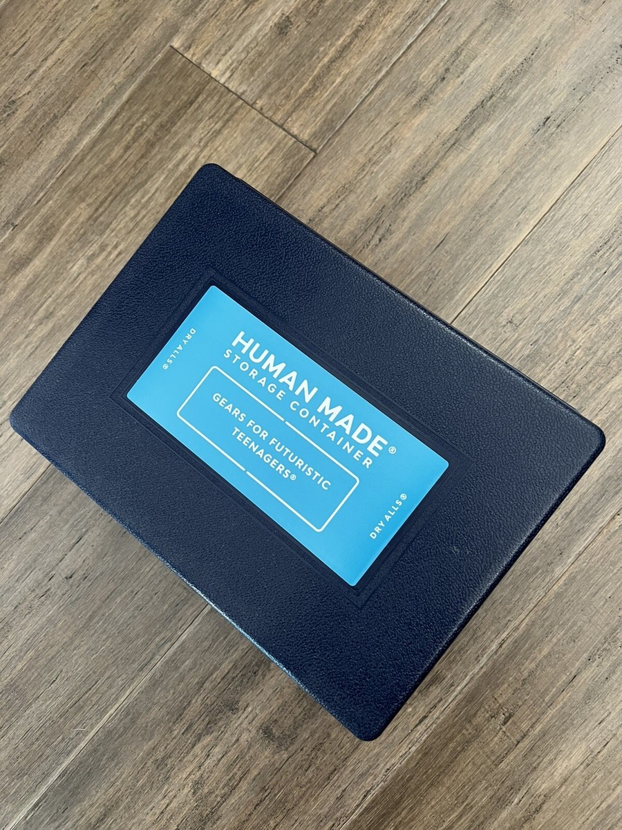 HUMAN MADE 4P SET STORAGE CONTAINER - NAVY Brand New Very Rare | eBay
