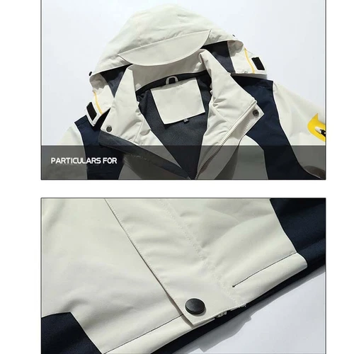 Herren Softshell Jacke Regenjacke Windjacke Windbreaker Wasserdicht Atmungsaktiv - Bild 11 von 30