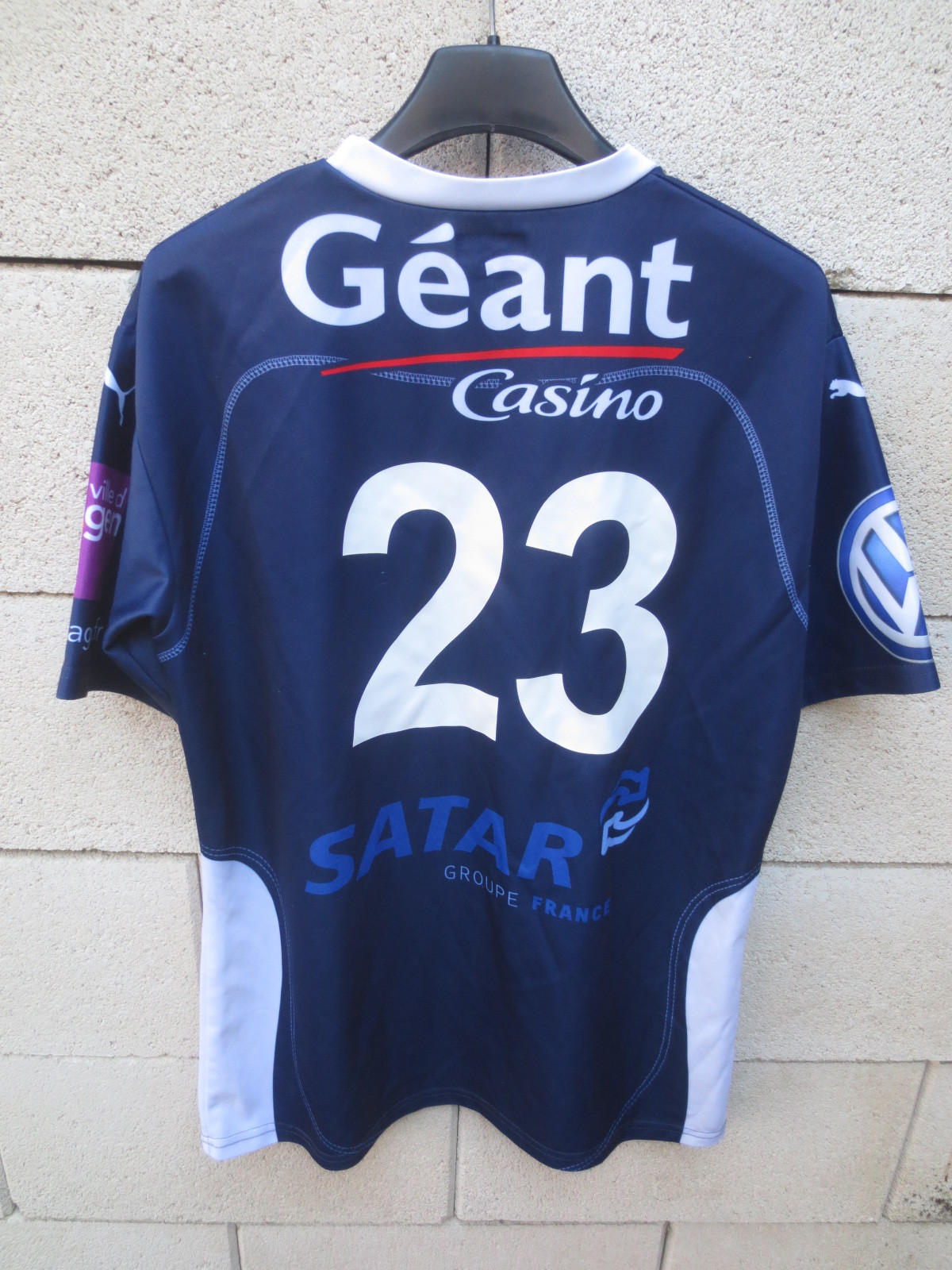 Maillot De Rugby SCA Albi Porté Match N°22 - Taille XL, Collection, Très Bon état