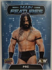 2022 Upper Deck AEW Wrestling PAC Main Features Insert Card #17