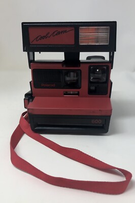Polaroid Cool Cam 600 ポラロイド クールカム レッド テレビ