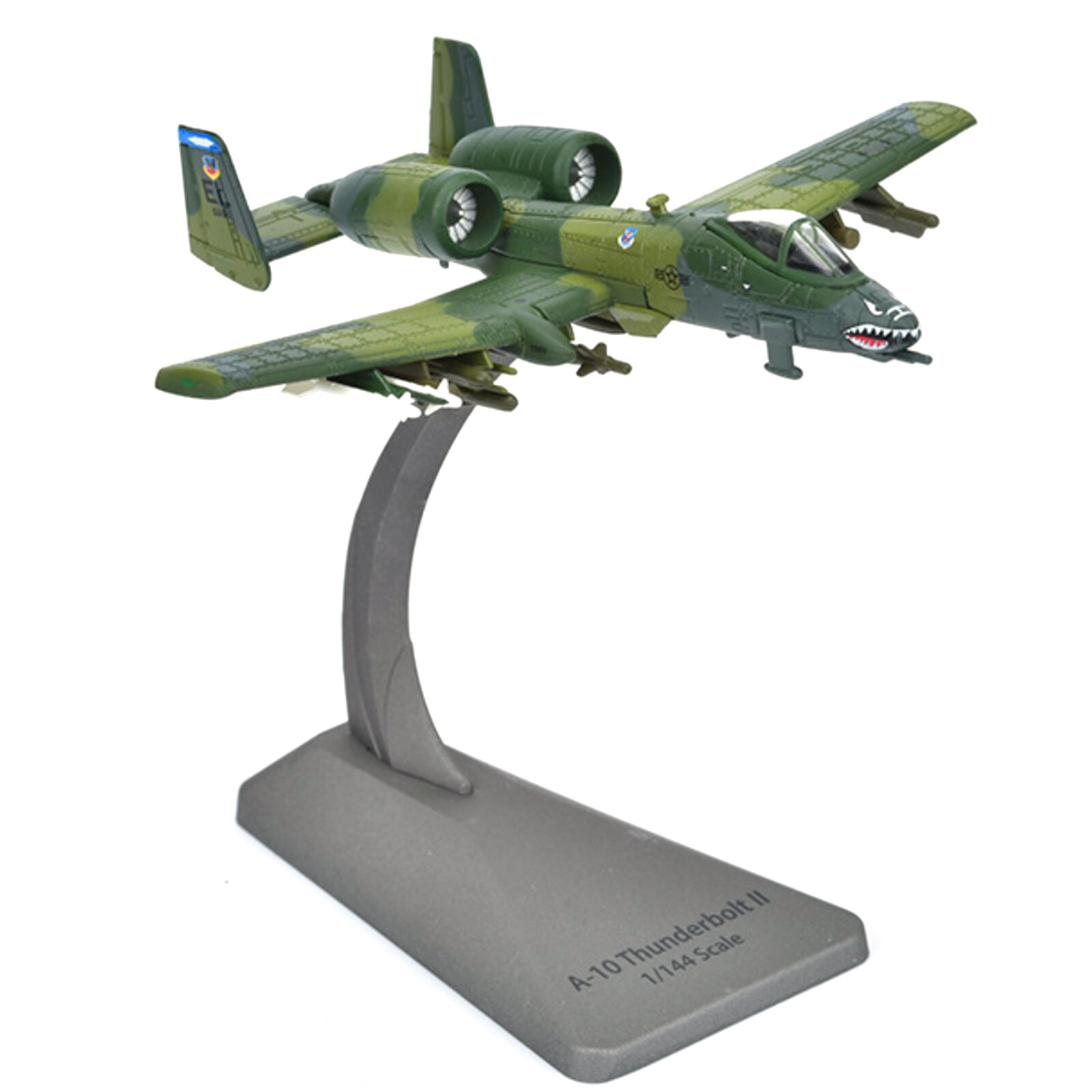 1/144 Diecast Alloy A-10 Fighter Military Aircraft Display Model Decoration