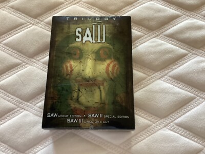Saw Trilogy 6 DVD Disc Set Saw Uncut, II Special Edition, III Director s Cut NEW