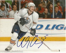 Edmonton Oilers Ladislav Smid Autographed Signed 8x10 Photo COA A