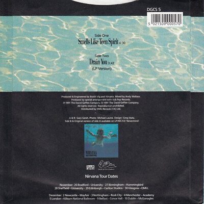 NIRVANA Smells Like Teen Spirit 7