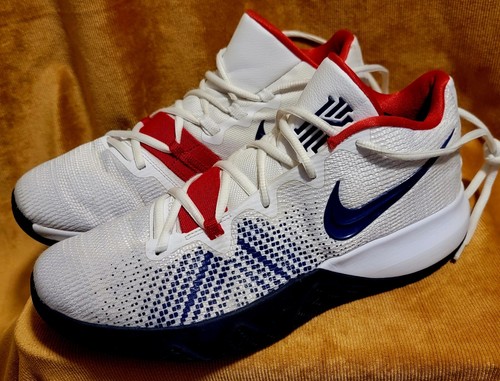 Men's Size 11 - Nike Kyrie Flytrap USA Basketball Shoes Red White Blue - Picture 4 of 6