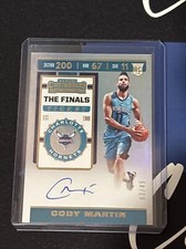 2019 Panini Contenders The Finals Ticket /49 Cody Martin #11  Rookie Auto RC