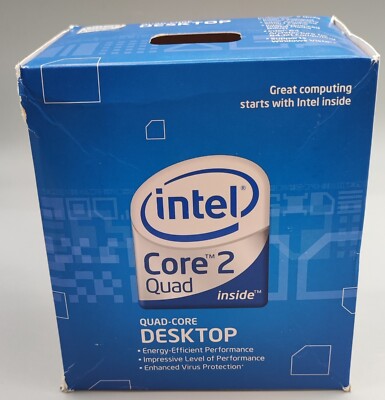 NEU & in versiegelter OVP! Intel Core Quad Q6600 4x 2,4 Ghz, Sockel 775