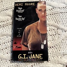 G.I. Jane (VHS, 1998) Demi Moore, Viggo Mortensen, Anne Bancroft. Tested