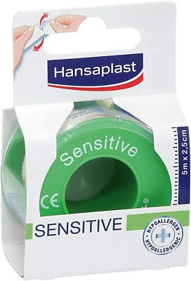Hansaplast Sensitive Bandage Tape 5m x 2,5 cm von Beiersdorf AG (VSS)