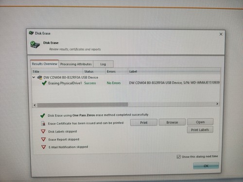 Western Digital Caviar - 7200RPM - 40GB IDE - 3.5 Desktop -Model# WD400BB-23FRA0 - Picture 2 of 10