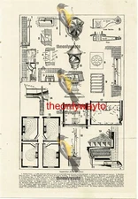 Ventilation Apparatus, Edwardian Innovation, Book Illustration (Print), c1907