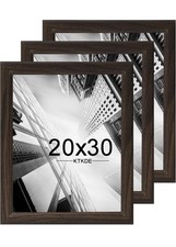 Walnut Wooden Gallery Frame Set - 20x30 inches