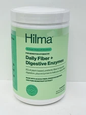 Hilma Daily Fiber and Digestive Enzymes Fiber Supplement Powder 30 servings