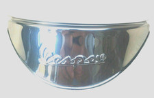 VESPA PIAGGIO 7" PX P E FL COSA LML STELLA STAINLESS STEEL HEAD LIGHT PEAK SHADE
