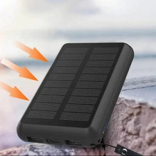 Power Bank Solar Charge Magnetic Wireless Charger Portable