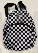 Vans Off The Wall Mini Checkered Black &White Backpack 