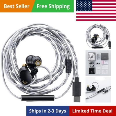 CHU II DSP Headphones High Performance Dynamic Driver USB-C in-Ear Monitors T...