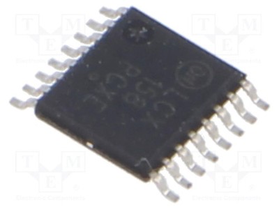 TSSOP16 IC: digital CMOS SMD Multiplexer,﻿invertierend Ch: 4