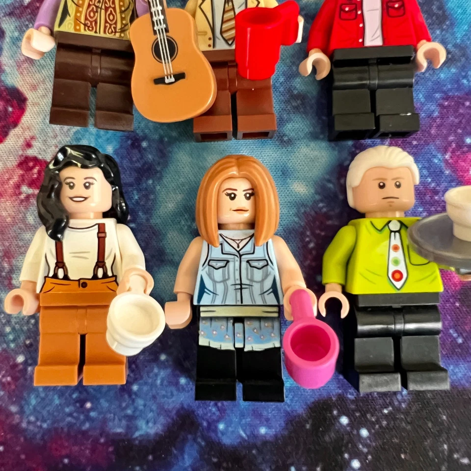 6x LEGO Friends Programa de TV Minifiguras Central Only Park Lego Set 21319 Raro Lote B Foto 3 de 4