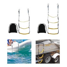 Boot Strickleiter Outdoor Kletterseil Schwimmleiter Angeln Strickleiter