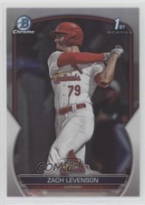 2023 Bowman Draft Chrome Refractor Zach Levenson #BDC-149 0nr3