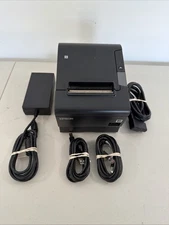 Epson OmniLink TM-T88VI Thermal Receipt Printer RS-232 USB M338A PS-180 Adapter