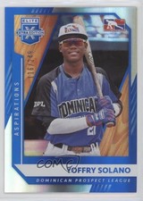 2021 Panini Elite Extra Edition Aspirations Blue 116/249 Yoffry Solano #189 uk2