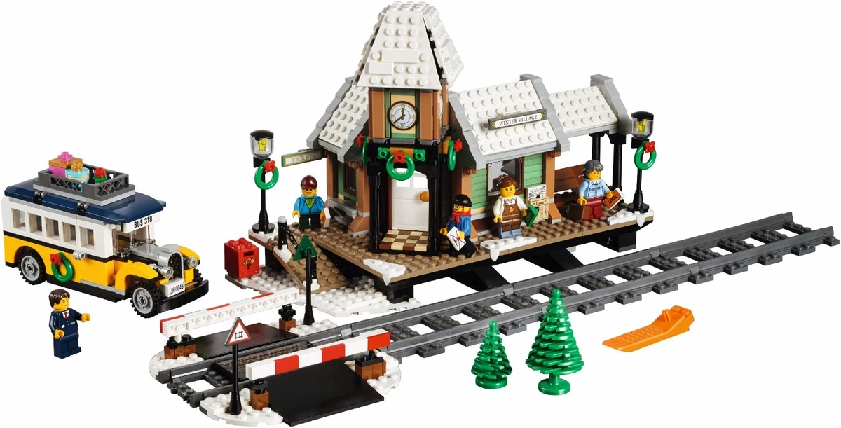 LEGO® 10259 Creator Expert Winterlicher Bahnhof Neu ✅