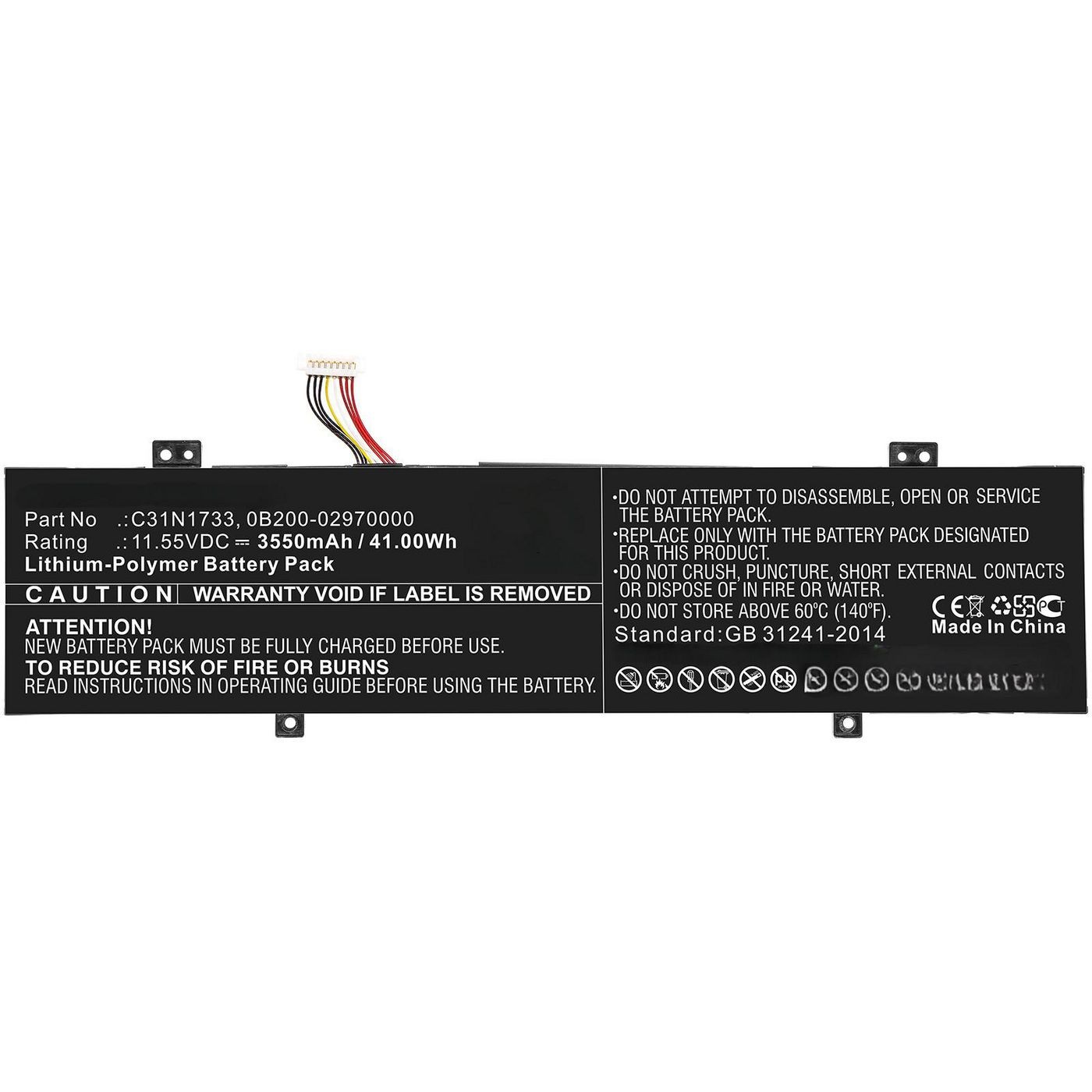 CoreParts MBXAS-BA0267 Laptop Battery for Asus