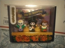 Fisher Price Little People Day Of The Dead Dia De Los Muertos 3 Pc Collector NEW
