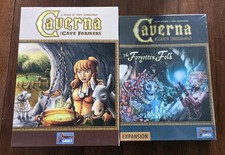 Caverna: The Cave Farmers Board Game with Broken Token Organization