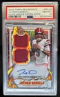 2024 Topps Resurgence Jayden Daniels Ignite Rookie Patch Auto RC #IPA-JD PSA 10