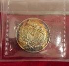 1947 Canada Maple Leaf 50 cent MS-64 Rainbow Toning ICCS 'PH684'